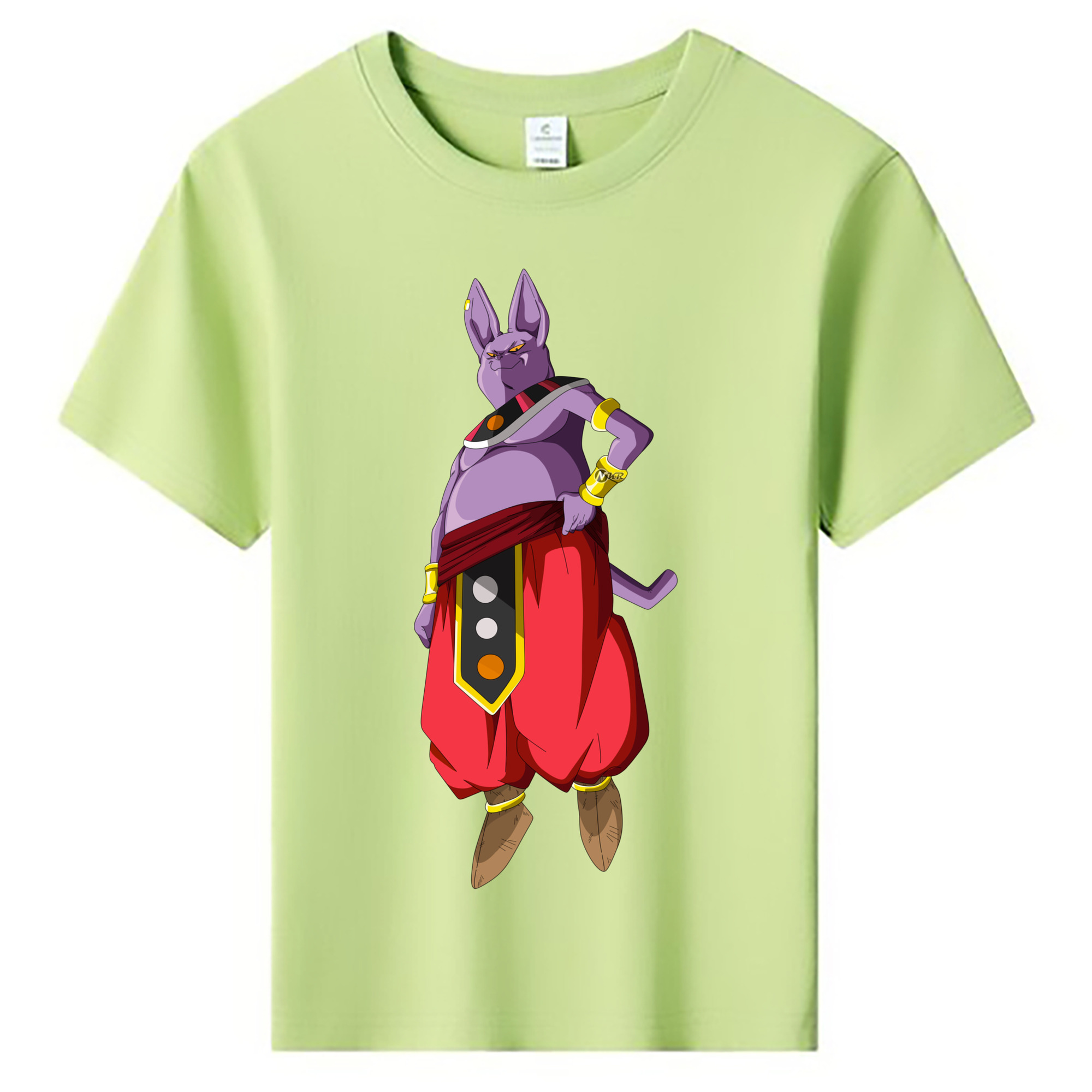 （画像用） ドラゴンボール シャンパ DRAGON BALL Champa 綿100％キッズTシャツ（フロントプリント）
